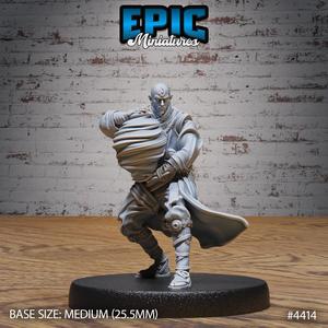 Element Monk Air Magic ‧ DnD Miniature ‧ Tabletop Miniatures ‧ Gaming Monster ‧ 3D Model ‧ RPG ‧ DnDminis ‧ STL FILE
