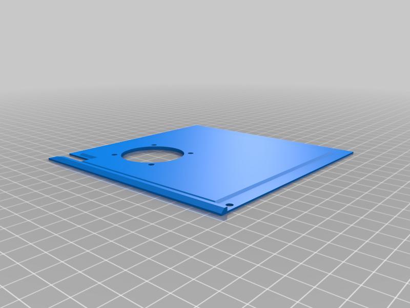 Single 40 mm fan lids for Ender 3 AIO case
