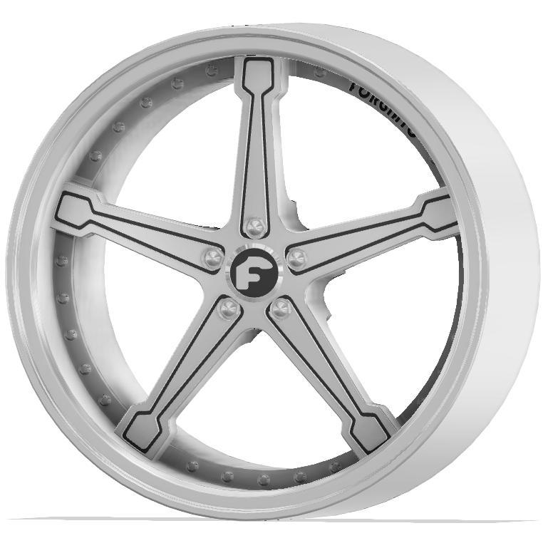Standard - Forgiato Forged "Martellato" - Real Rims For Scale Model Cars