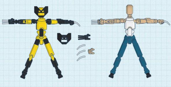 DUMMY 13 goes to COMIC CON - Wolverine v1.1 (Hugh Jackman & Comic version)