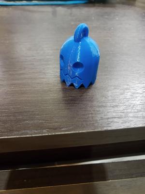 Pac-Man Ghost Remix Keychain / Llavero Remix