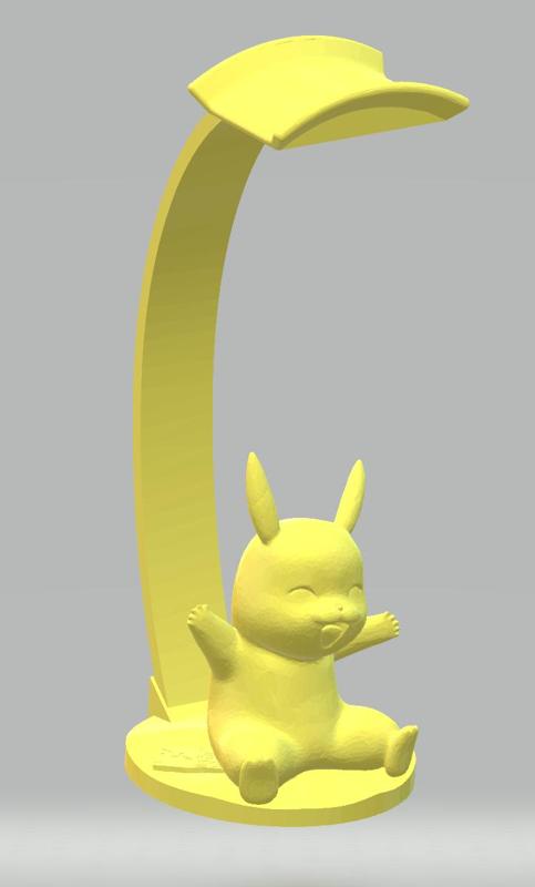 Pikachu headphone stand / holder