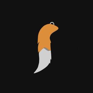 FOX TAIL EARRING
