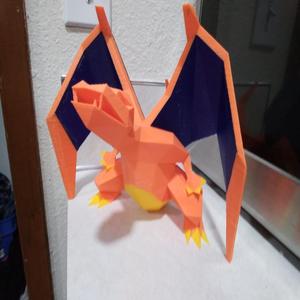 006 Charizard Dual Low-Poly