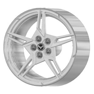 Standard - Chevrolet Corvette Stingray C8 2021 - Real Rims For Scale Model Cars