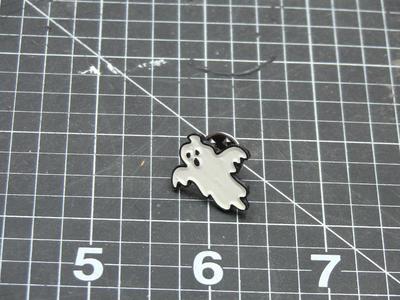 Ghost Enamel pin
