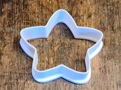 Christmas star cookie cutter