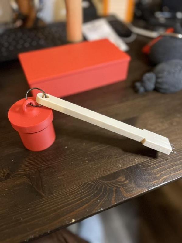 CSM crescent tool, needle box, main weight, heel fork with weight box