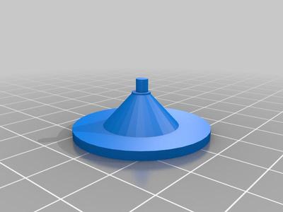 Freestanding spinning blade