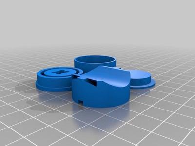 Tactile button for bike handle bar