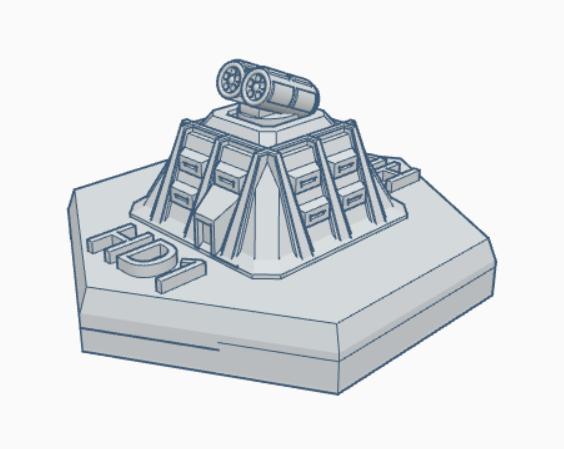 LRM10 Emplacement Hex Map Scale HMSMil029