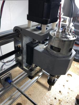 3018 CNC Z Axis Bearing Lock