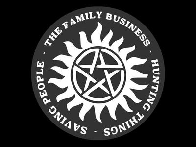 Supernatural 'Family Business' Coaster