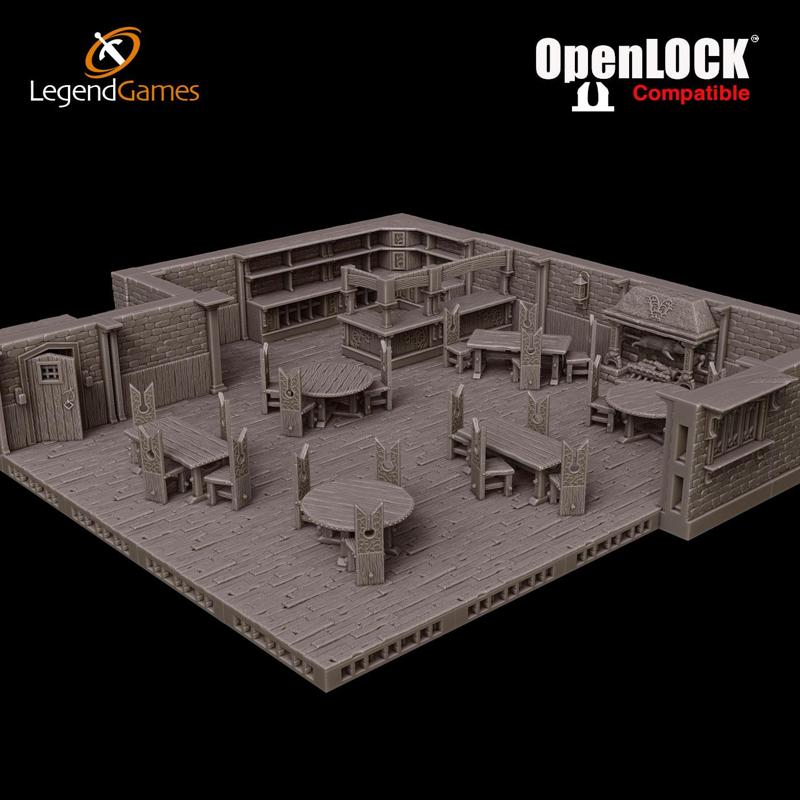 LegendGames Complete Tavern Bar OpenLOCK set