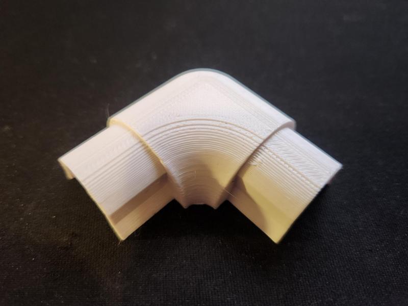 D-Line 30x15mm Right Angle for Trunking