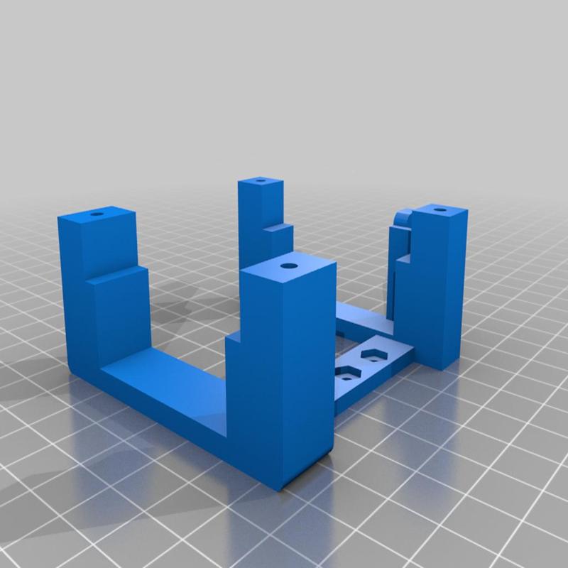 Front Support MK9 extruder + 3Dtouch upgrade -  Prusa I3 Psteel 3DE