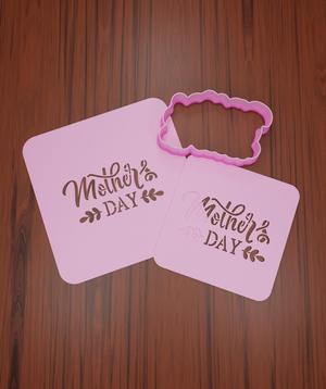 Stencil Lettering Happy Mother's Day #7 "Mother's Day".
