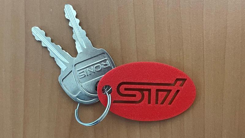 STI keychain