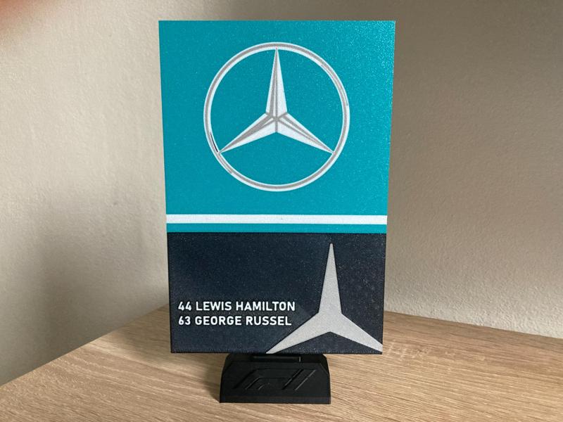 Mercedes F1 Sign 2024