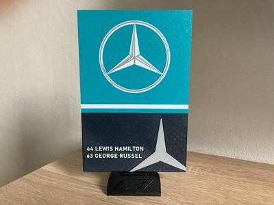 Mercedes F1 Sign 2024