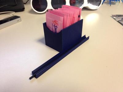 Coffee Sweetener/Swizzle Stick Station