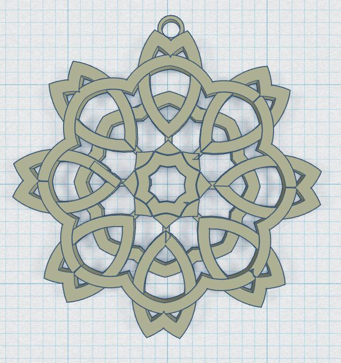 Celtic Snowflake 03