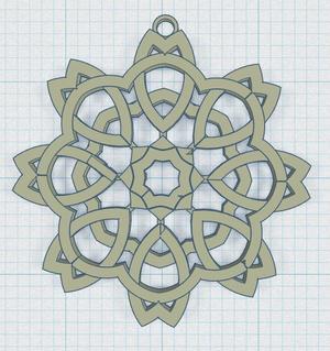 Celtic Snowflake 03