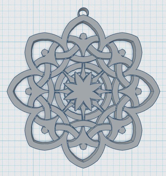 Celtic Snowflake 15
