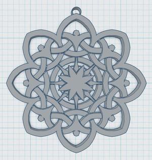 Celtic Snowflake 15