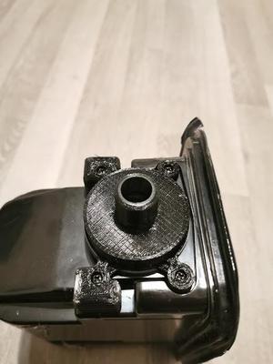 Air Bed built in electric pump adapter.
