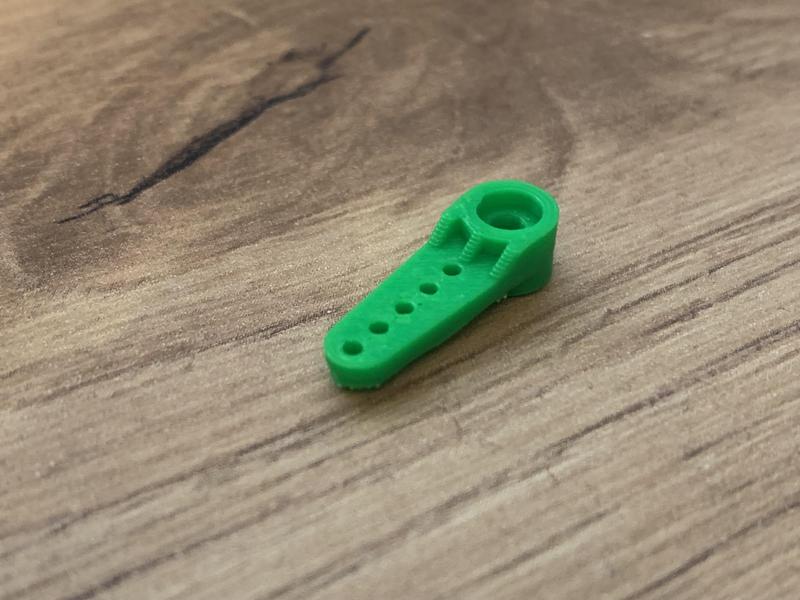 servo arm detail model