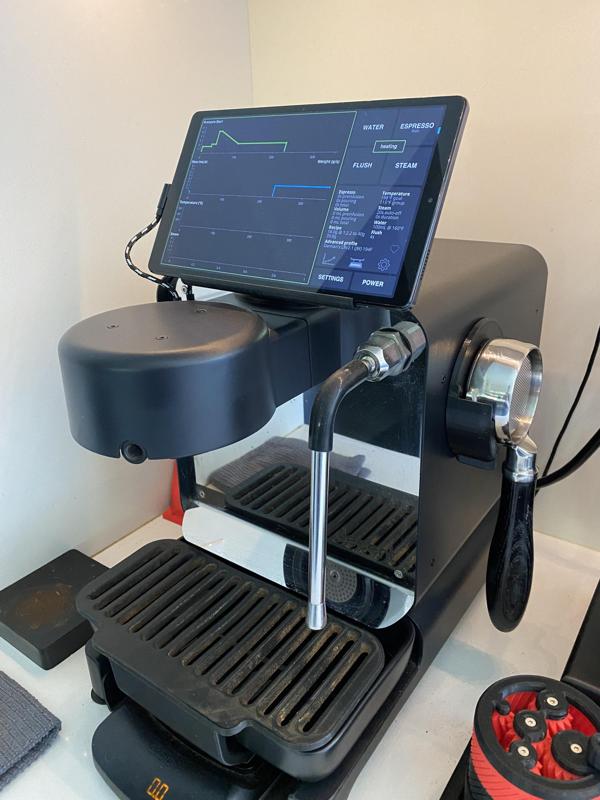 Decent Espresso Machine Tablet Holder