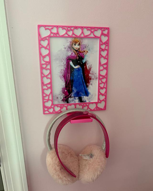 Heart Photo Frame with Hangers