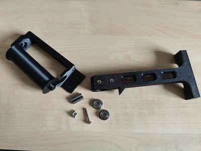 Front mounted spool holder for Voron