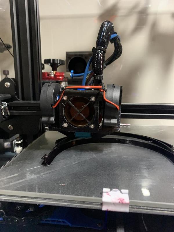 NF Crazy - Ender 3 - DUAL Blower and Mount