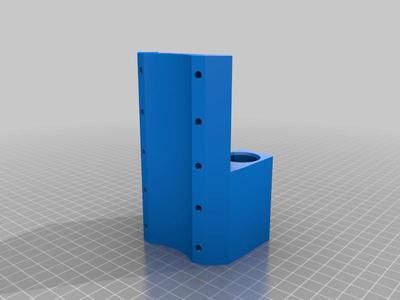 Z Carriage Remix for DIY Dremel CNC