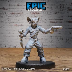 Kobold Pirate Pistol ‧ DnD Miniature ‧ Tabletop Miniatures ‧ Gaming Monster ‧ 3D Model ‧ RPG ‧ DnDminis ‧ STL FILE