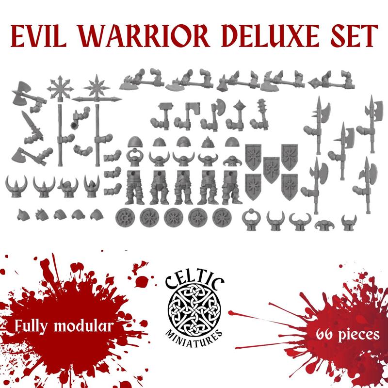Modular Evil Warriors Deluxe Set Pre-Supported