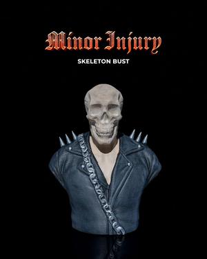Minor Injury Skeleton Bust