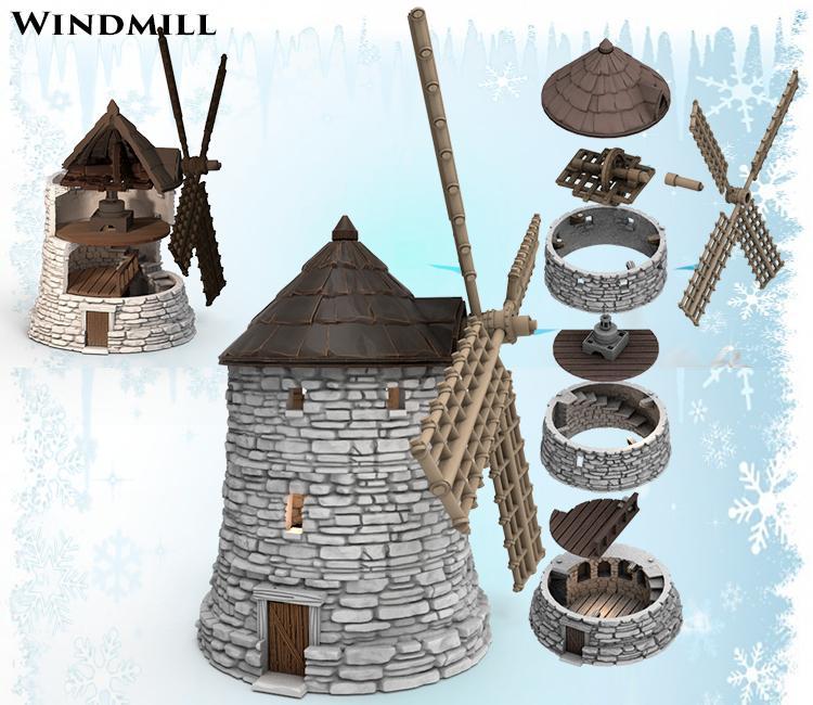 Medieval Windmill - The Frost