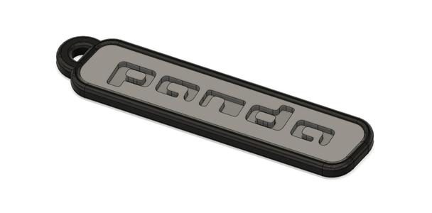 Fiat Panda Keychain