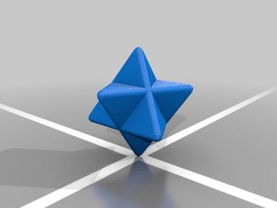 Star Tetrahedron (Rounded)