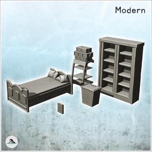 Modern hospital interior furniture set with monitor (7) - Cold Era Modern Warfare Conflict World War 3 RPG  Post-apo