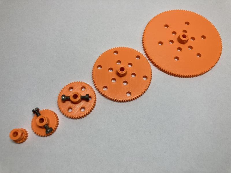 Ozubená kolečka pro Merkur / Gears for Merkur