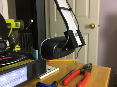 Bar stock mount for Logitech C270 / Logitech C310