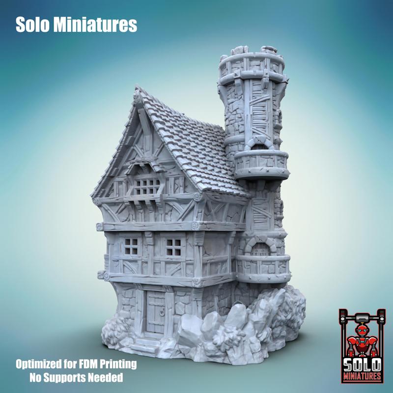 Medieval Dice Tower