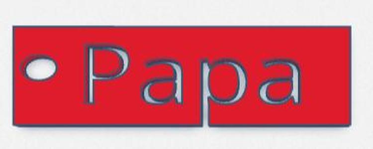Keychain "Papa"