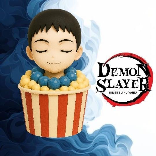 demon slayer kimetsu no yaiba easy print yahaba popcorn