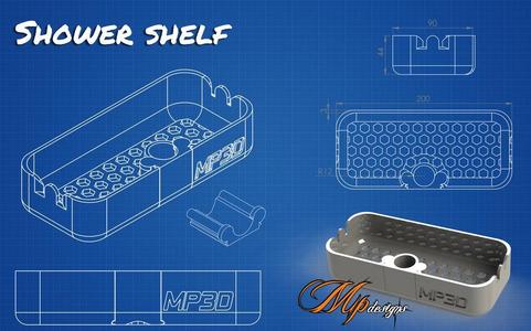 Shower shelf