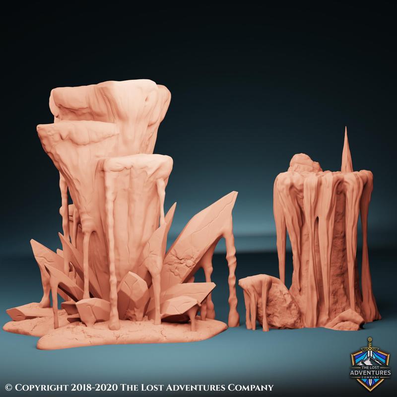 Frozen Pillars (Set of 2)